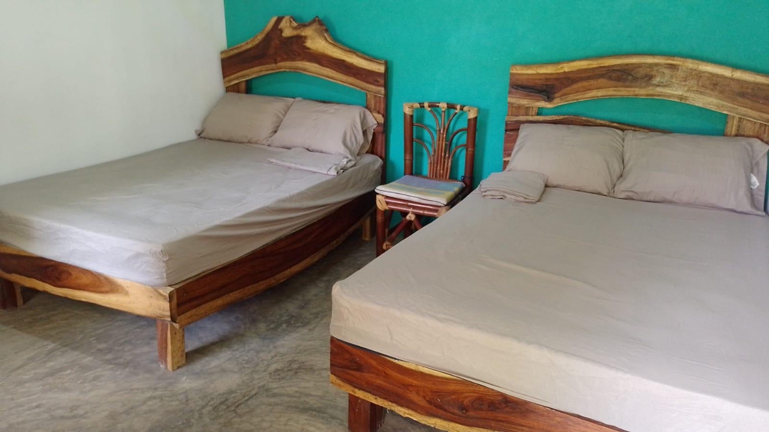 Habitación con dos camas